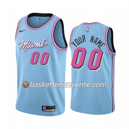 Maillot Basket Miami Heat Personnalisé 2019-20 Nike City Edition Swingman - Homme